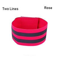 베이스레이어 스키복 보드복 골프 이너레이어 러닝 낚시 오토바이 라이더 자전거링 반사 스트립 1 개 야외 경고 팔찌 자전거 안전 완장