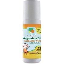 Kid Safe Magnesium Oil Roller - Magnesium for Kids Helps Kids Sleep and Feel Calm Easy to Use Roll On Applicator Great for Calming Headaches and Sleep