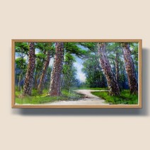 풍수지리액자 풍요 소나무그림 돈들어오는그림 20호
