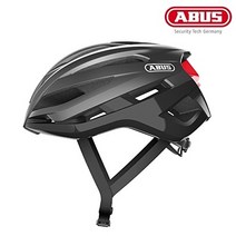 아부스 ABUS StormChaser 스톰체이서 자전거용 에어로 헬멧, 브레이즈 레드/L
