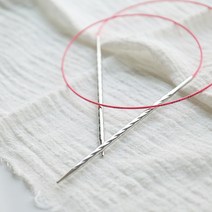(80cm) 아디 유니콘 줄바늘 2.5~7.0mm 유니콘 뿔을 형상화한 스틸 대바늘, 6.5mm