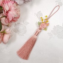 108번 한복노리개 깜찍이 꽃송이 노리개 아동 여아 남아 아기 아가 돌잔치 백일 향대 브로치 장신구 소품 악세사리