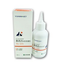 유한벳) SB 트리스 이디티에이 120ml 귀세정제 강아지 고양이, 1개