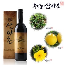 유기농산야초 4호 혼합 발효원액 효소 진액 엑기스, 1병, 500ml