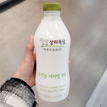 상하목장 유기농 상하목장 저지방우유 750ml x 2개, 종이박스포장