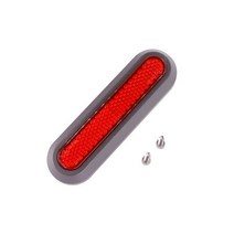 휠 커버 허브 캡 보호 쉘 샤오미 전기 스쿠터 프로 2 M365 용 반사 스티커 액세서리 4 개입, 04 1PCS, [04] 1PCS