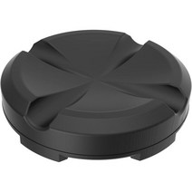 326923 BIG RED AT83502T3AB 토린 10cm 대형 잭 패드 유니버설 핏 슬롯 프레임 레일 프로텍터 블랙 1팩, 4inch jack pad