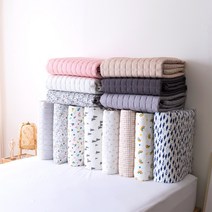 봄바람 아기 유아 여름 인견패드 150cm(110x150), 17카카(인견테두리)