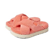 UGG 퍼즈 슈가 테리 크로스 슬라이드