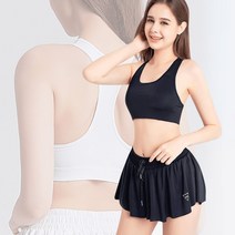 너무 편한 테스 세트 크롭 스포츠 프릴 돌핀 요가 세트 요가 탑 브라 옷 스피닝복장 운동복