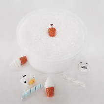 스마일컴퍼니 수제 슬라임 62종 모음 용량2배 액체괴물, 26_우유 생크림, 210ml