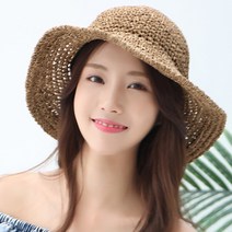 스타일밀 여성용 카페오레 밀짚모자