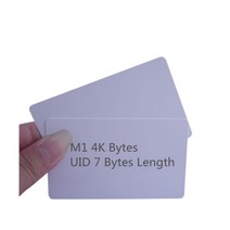 rfid복사기 rfid태그 NFC 13.56Mhz MF S70 4K UID 0 블록 7 바이트 재기록 변경 가능 RFID 카드 IC 쓰기 어 매직 복사 복제 복사기 ACR122U, [02] 5Pcs