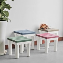 심플하고 아담한 디자인 스툴의자 2size 4color/빈티지스툴/엔틱스툴/간의의자/스툴의자/미니화분대/낮은의자/어린이의자/유치원의자/1인용스툴/보조의자, 이지룸스툴 소_핑크