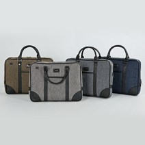 패브릭 남성 서류 가방 학생 직장인 회사원 통가죽