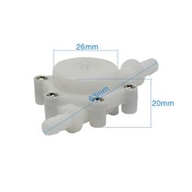 유량계 휴대용 디지털 USN-HS06PA 6mm OD 호스 바브 유량 센서, Sensor USN-HS06PA-3