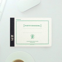 [펜코] 빈티지 만년필 노트 B6 3컬러, 선택완료