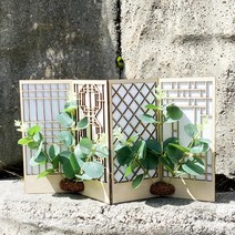 노인학교 복지센터 미술수업 조화 병풍만들기 세트 체험학습 유치원교구 소품 Kit DIY