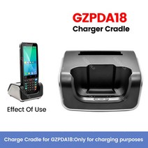 바코드 스캐너 인식 리더 GZPDA05 PDA 바코드 스캐너 전용 충전 크래들 핸드헬드 안드로이드 9.0 2G 16G, 04 GZPDA18Cradle_01 미국