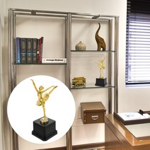 피규어사이트 Trophy Trophies Kids Awardscup Ballet winnercompition Dance Goldcups 파티 게임 오스카, 01 Golden_01 20X10X7CM