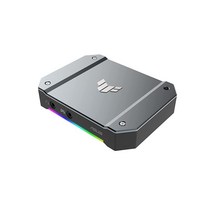 ASUS TUF 게이밍 비디오 캡처 카드 4K2K1080P 120 FPS 및 HDR 패스스루 매우 짧은 대기 시간 OBS 인증 USB 3.2 플러그 앤 플레이 PC PS