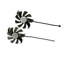1 Set FY09015M12LPA TH9215S2H-PAA01그래픽 카드 팬GPU 냉각기적용 대상 SOYO GTX 1660 SUPER 6G V0적용 RTX 2070 Super 8, 04 2 Plugs FY09015M