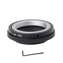 LEICA L39 M39 렌즈를위한 L39- 넥스 마운트 어댑터 링 소니 넥스 3/C3/5/5N/6/7, 검은 색