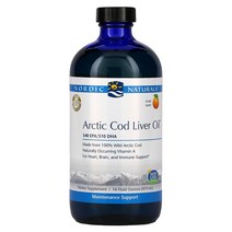 노르딕 내추럴스 Arctic 대구 간 오일 오렌지 473 ml