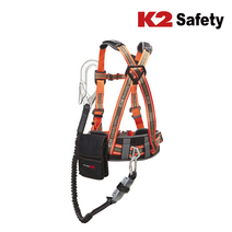 K2 상체식벨트 KB-9102(OR) 안전벨트 상체식안전벨트