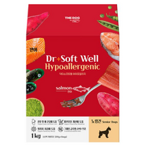 더독 강아지 노령견 닥터소프트 웰 하이포알러지 사료, 9개, 1kg, 연어