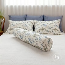 [바자르] 플로라 풍기인견 바디필로우 커버, 색상:블루그린