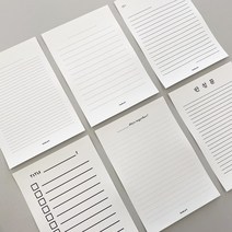 룩아트 특별한 편지지 6종 세트, 6번반성문