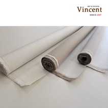 빈센트 캔버스 면천 반아사천 아사천롤 9.14m 10마, 주문제작(아사천), 145cm x 25야드