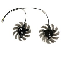 2개/대 75MM GA81S2U GPU 냉각 팬 Powercolor RX 560D R7-260X HD7750 서버 그래픽 교체, 한개옵션0