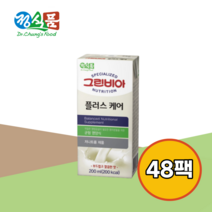 그린비아 정식품 플러스케어 일반 200ml x 48팩