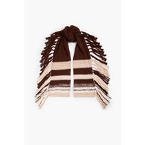 JONATHAN SIMKHAI 조나단 심카이 Tasseled striped alpaca-blend 스카프138970