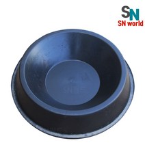 SN월드 대형 애견식기 강아지밥그릇 사료그릇 개밥그릇, 원형, 1개
