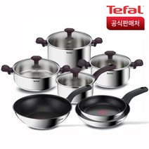테팔 인덕션 쿡 후라이팬 냄비 세트, 05-4종(팬30+웍28+양수20+24)