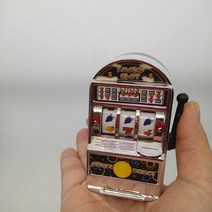 휴대용 가정용 미니 오락기 고전 게임 박스 1Pcs 럭키 잭팟 미니 과일 슬롯 머신 재미있는 생일 선물 교육, 02 silver 1pcs_01 CHINA