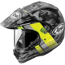 아라이 XD4 커버 성인용 듀얼 스포츠 오토바이 헬멧 프로스트 블루/라지, Medium, Frost Fluorescent Yellow
