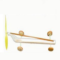 과학열차 고무줄 자동차