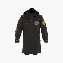 [마린스쿠버] 마린스쿠버 2.5미리 네오플랜 방풍자켓 윈드브레이커 보트 후드사파리