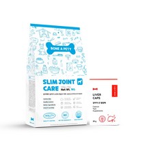 본아페티 반려견 체중조절 관절 슬개골 관리 사료 1KG+애견 간 보조 영양제 60정