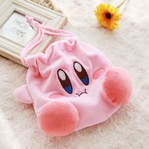 커비 캐릭터 화장품 파우치 귀여운 사각 여행용