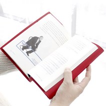 가죽 북커버 4colors 5가지 사이즈, 레드, 문고판