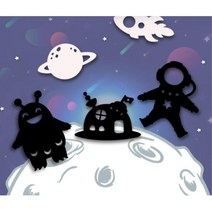 어린이집 이야기극장 그림자인형 우주여행 구연동화 인형극장 막대인형 소품 그림자연극 어린이공연 교구