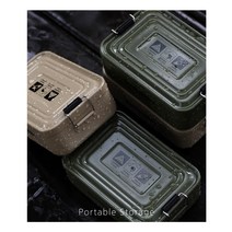 백컨트리 포터블 스토리지 박스/알루미늄 멀티 케이스/수납 케이스, 포터블 스토리지 박스, 베이지