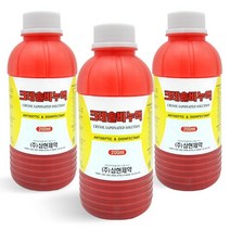 삼현제약 삼현 크레솔비누액 200ml 살균제/소독제, 3개