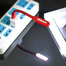 미니 독서등 USB 조명 LED 스탠드, 색상랜덤