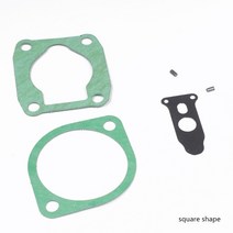 압축기 부품 Pcp 단일 실린더 압축기 및 이중 2 대/몫 용 4500PSI PCP 공기 종이 가스켓 키트, 01 TXES01singlecylinder